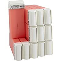 Epilwax 12 Cartuchos Roll-On de Cera Depilatoria Tibia Cera roll on de 100 ml de Cera profesional Rosa de alta calidad…